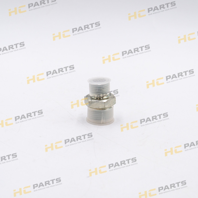 JCB Переходник для трансмиссионного фильтра 1/2"BSP x 1"UNF - AZERI PARTS