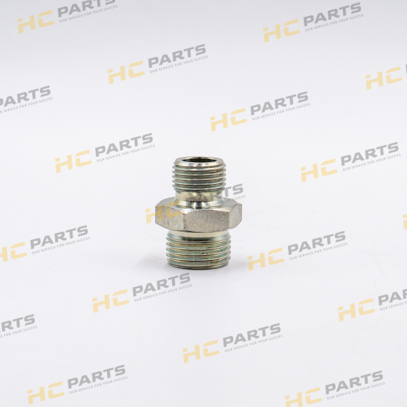 JCB Переходник для трансмиссионного фильтра 1/2"BSP x 1"UNF - AZERI PARTS