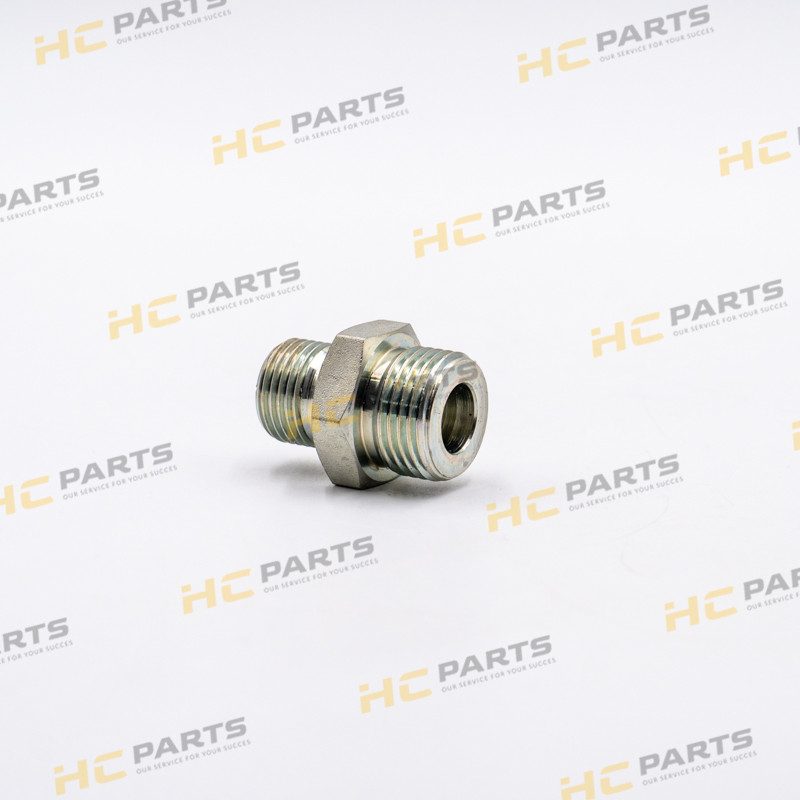 JCB Переходник для трансмиссионного фильтра 1/2"BSP x 1"UNF - AZERI PARTS