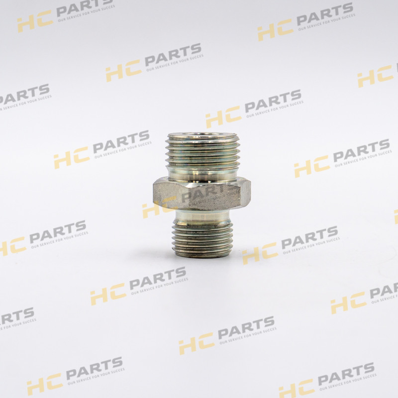 JCB Переходник для трансмиссионного фильтра 1/2"BSP x 1"UNF - AZERI PARTS