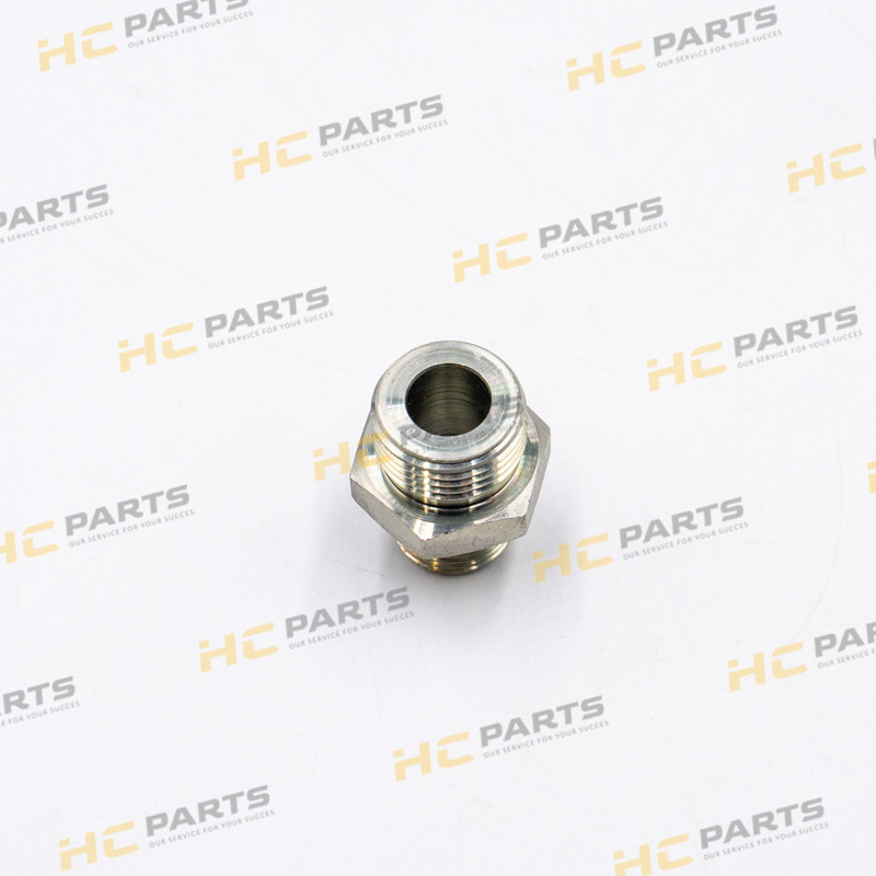 JCB Переходник для трансмиссионного фильтра 1/2"BSP x 1"UNF - AZERI PARTS