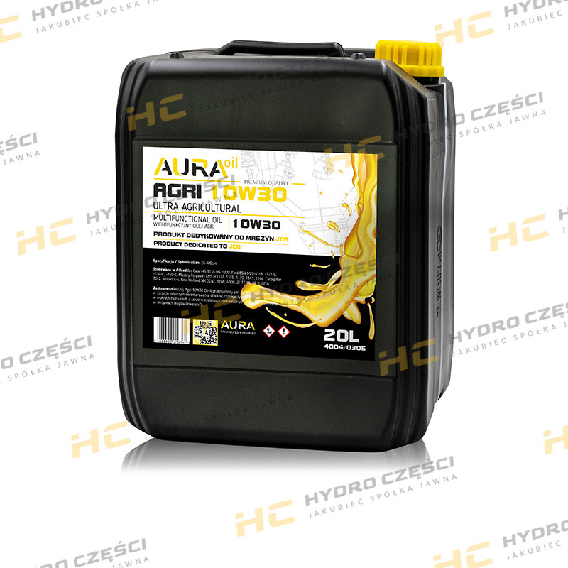 AURA — универсальное масло 10W30 AGRICULTURAL CG-4, 20 л
