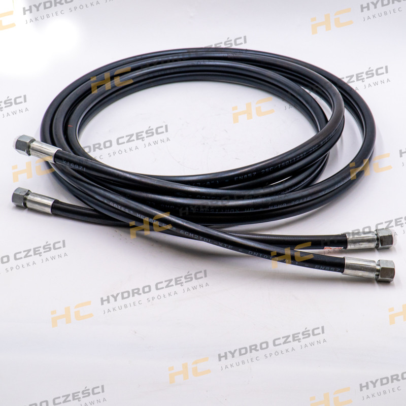 JCB Гидравлический шланг BOOM 3/8" BSP, 4300 мм — AZERI PARTS