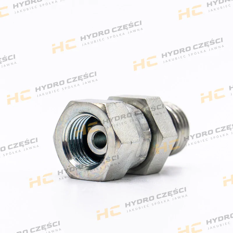 JCB Адаптер 1/4BSP на 9/16 SAE - AZERI PARTS