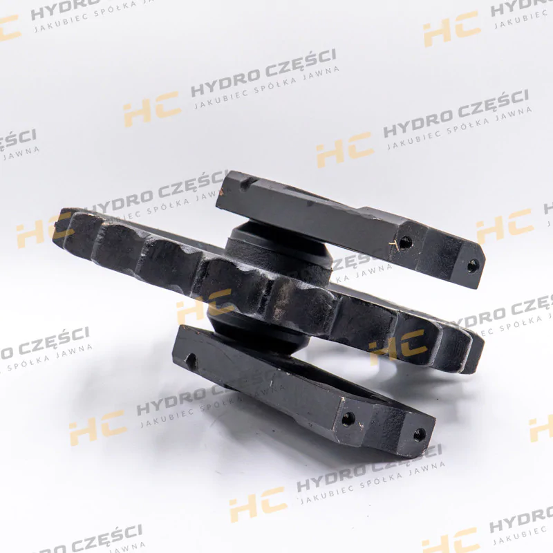 JCB полное натяжное колесо с направляющими-AZERI PARTS