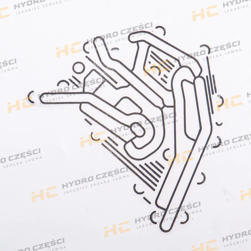 JCB Щель под запорным блоком