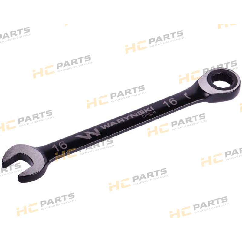 Комбинированный гаечный ключ 16 мм с трещоткой на 72 зуба, стандарт ASME B107-2010