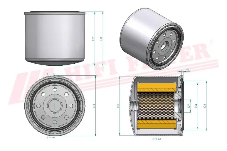 Фильтр для топлива HIFI FILTER SN 29236