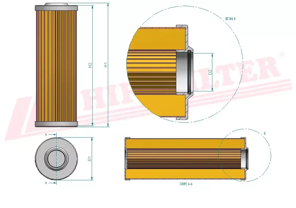 Фильтр для топлива HIFI FILTER SN 21587