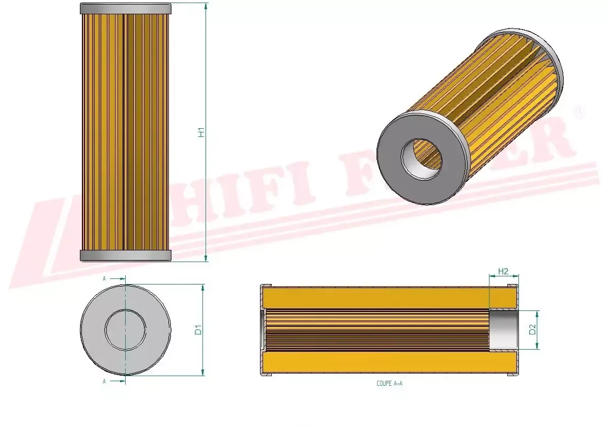 Фильтр для топлива HIFI FILTER SN 21589