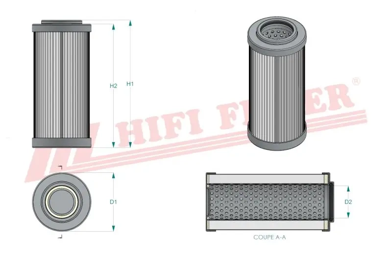 Фильтр гидравлического масла HIFI FILTER SH 60719