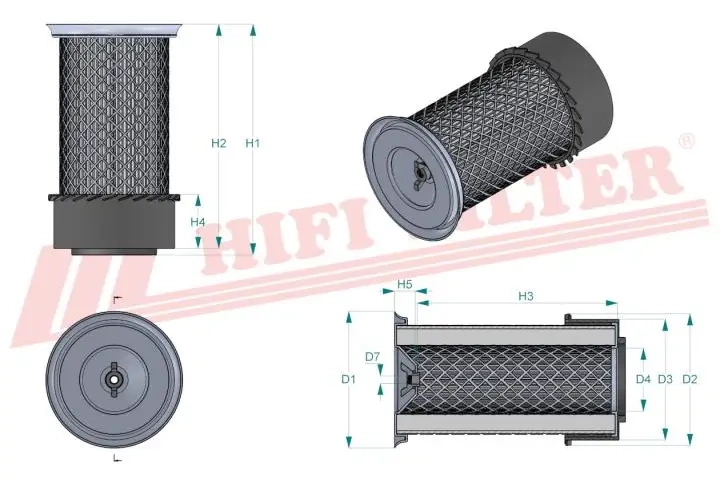 Фильтр для воздуха HIFI FILTER SA 14698 K