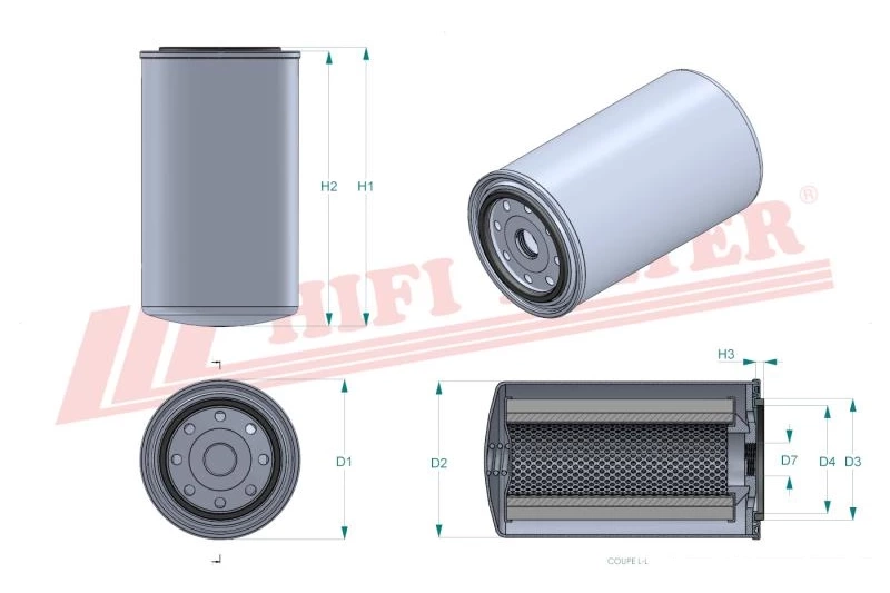 Фильтр для топлива HIFI FILTER SN 40574