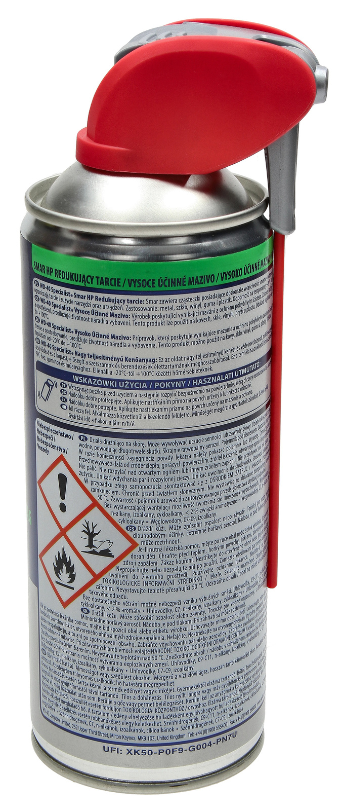 Тефлоновая смазка WD-40 PTFE 400 мл