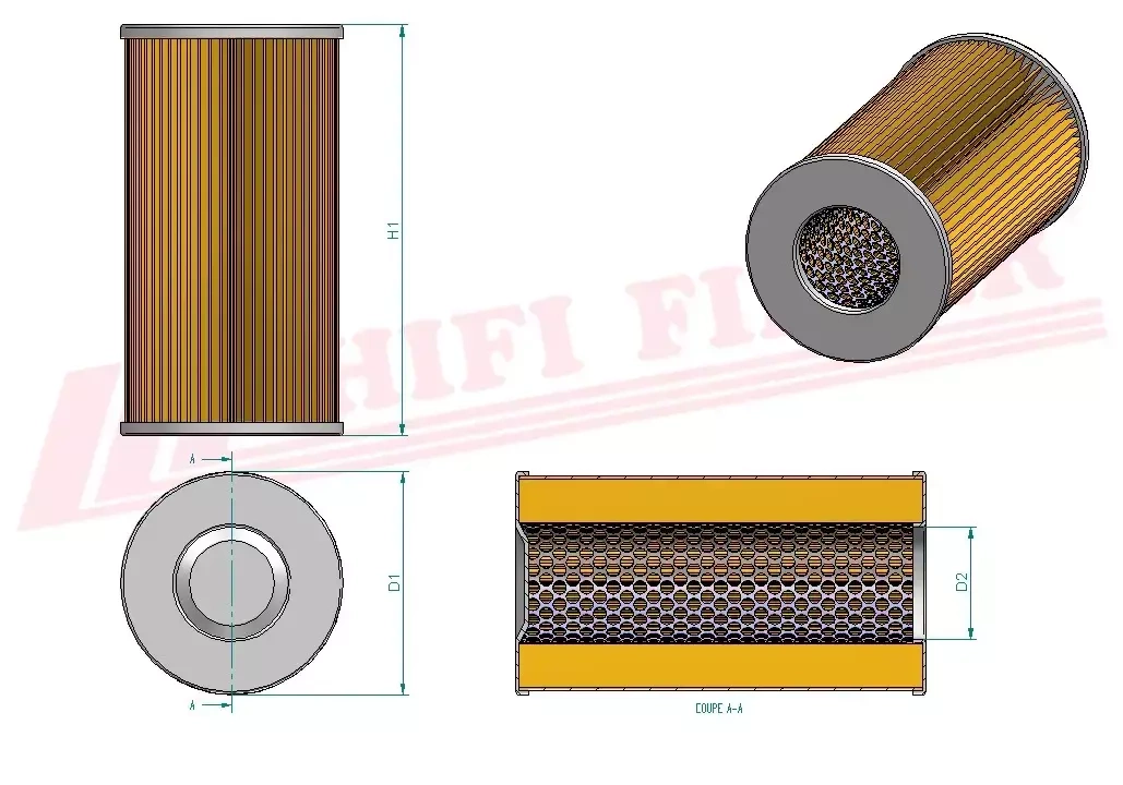 Фильтр для топлива HIFI FILTER SN 20007