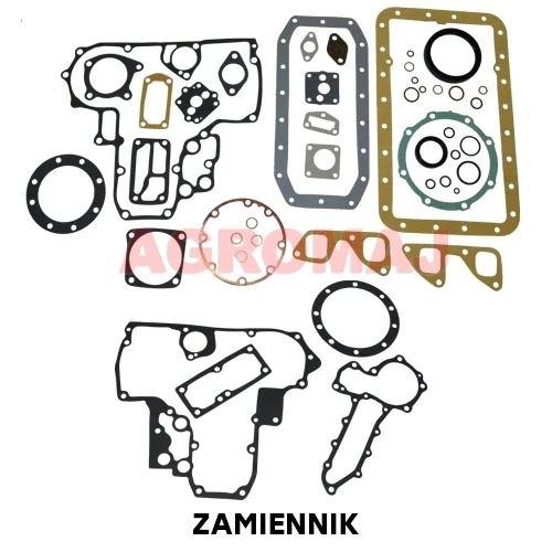 kub77140bma - KUBOTA комплект прокладок - нижняя часть двигателя V1902