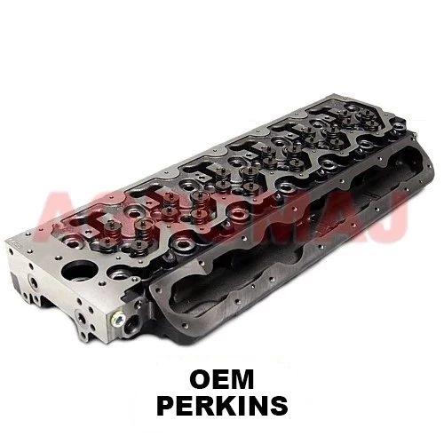4181v022-PERKINS головка двигателя 1106d-E66TA 1106c-E66TA