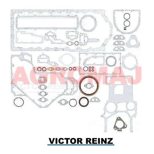 u5lb0036 - PERKINS комплект прокладок-нижняя часть двигателя 1006.6 T6.60cc