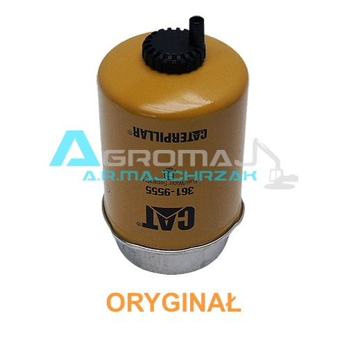 361-9555- CATERPILLAR Фильтр для топлива 3044 C3.4