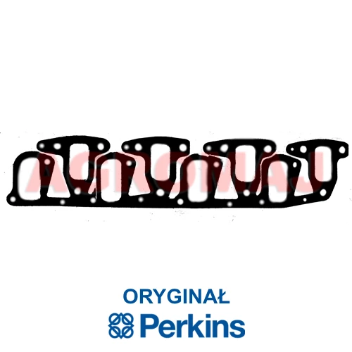 3681v012- PERKINS Щелевая заслонка выпускного коллектора 1004.40 1004.42