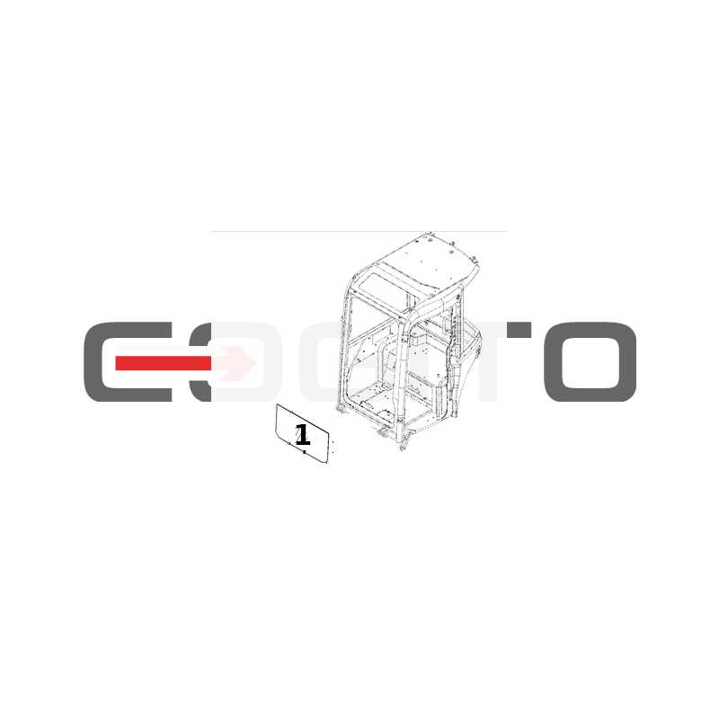 ПЕРЕДНЯЯ НИЖНЯЯ ЧАСТЬ МИНИ-КОПЕРА KOMATSU PC30MR-5