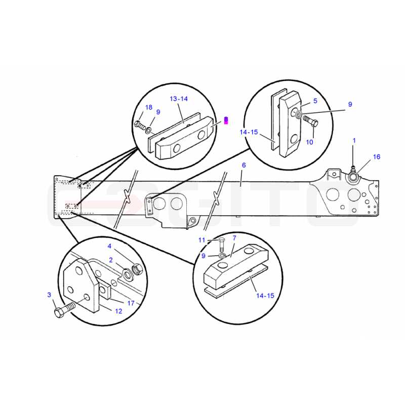 CAT TELEHANDLER LONG LIFE 15,3 ММ