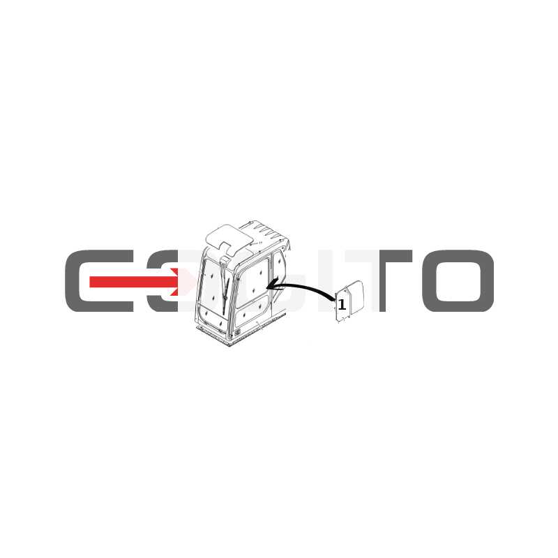 ЭКСКАВАТОР VOVLO EC140B EW140B ВЕРХНЕЙ РАЗДВИЖНОЙ ДВЕРИ СТЕКЛА ГУСЕНИЧНЫЙ/КОЛЕСНЫЙ