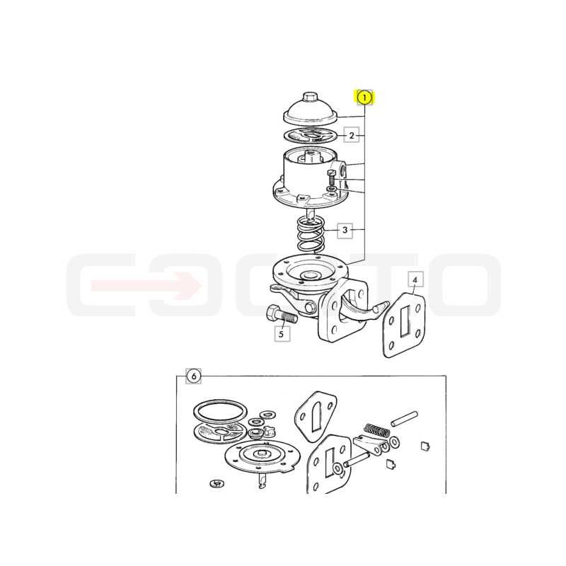Помпа для приготовления пищи OEM Perkins