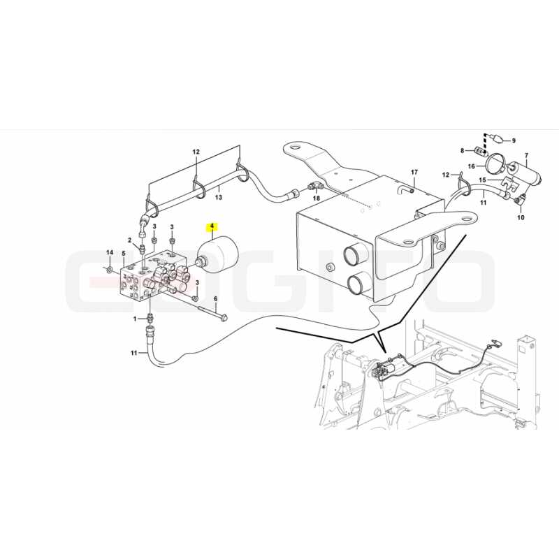 ГАЗОВЫЙ АККУМУЛЯТОР OEM VOLVO ЭКСКАВАТОР-ПОГРУЗЧИК