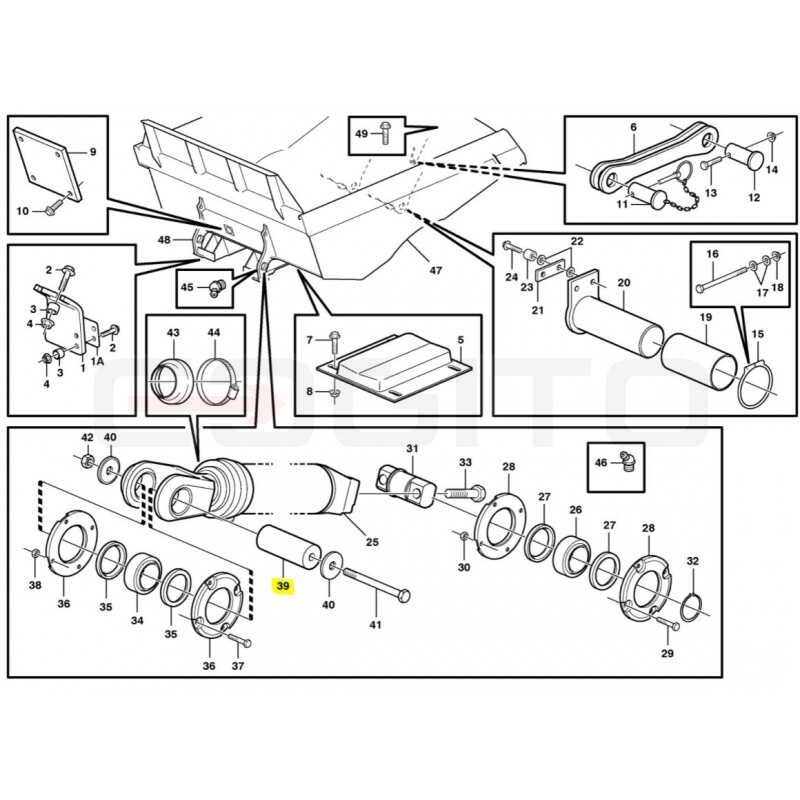 Втулка KIPRA CVA VOLVO A25-A40