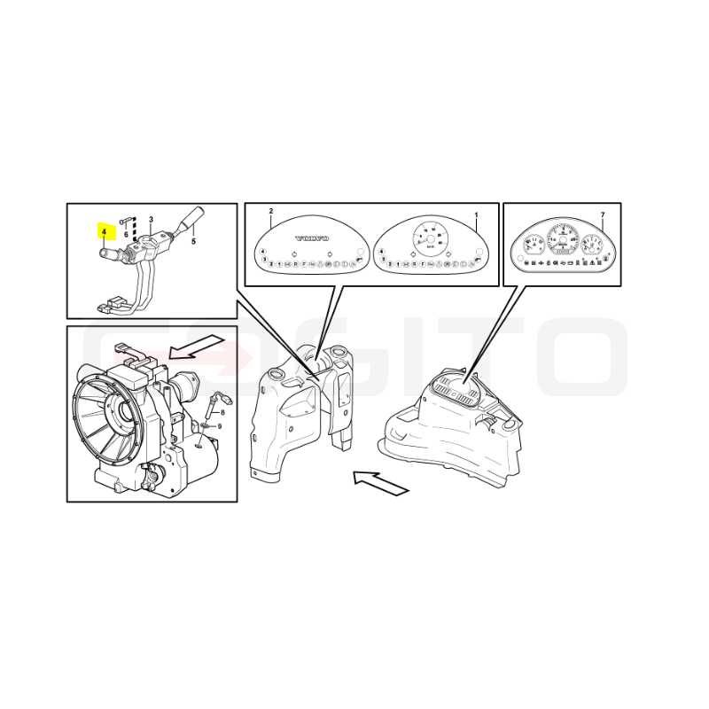ПЕРЕКЛЮЧАТЕЛЬ УПРАВЛЕНИЯ VOLVO ЭКСКАВАТОР-ПОГРУЗЧИК CVA