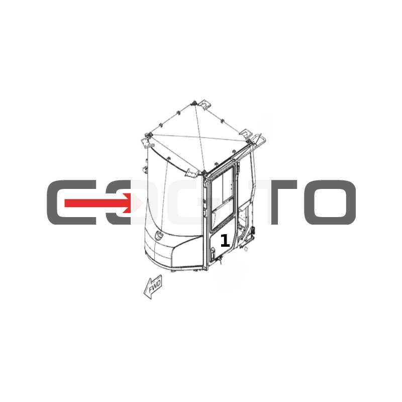 СТЕКЛО ДВЕРИ НИЖНЯЯ ЛЕВАЯ СТОРОНА ШЕЛКОГРАФИЯ КОЛЕСНЫЙ ПОГРУЗЧИК CAT 924K 930M