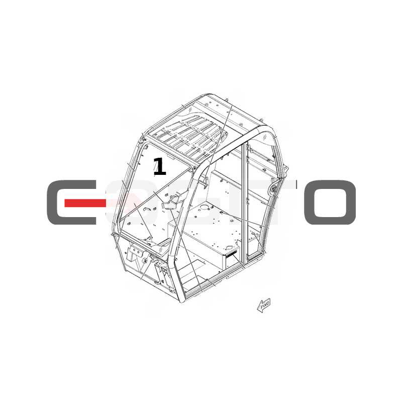 БОРТОВОЕ СТЕКЛО ПРАВАЯ СТОРОНА ШЕЛКОГРАФИЯ CAT ТЕЛЕСКОПИЧЕСКИЙ ПОГРУЗЧИК TH336