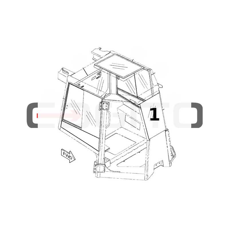 ВЕТРОВОЕ СТЕКЛО ЛАМИНИРОВАННЫЙ ГУСЕНИЧНЫЙ БУЛЬДОЗЕР CAT D5K