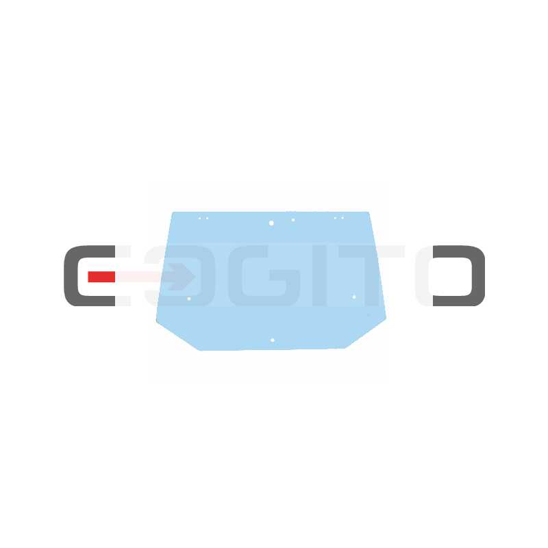 Заднее стекло трактор CASE MXM120 NEW HOLLAND T5030 TL110