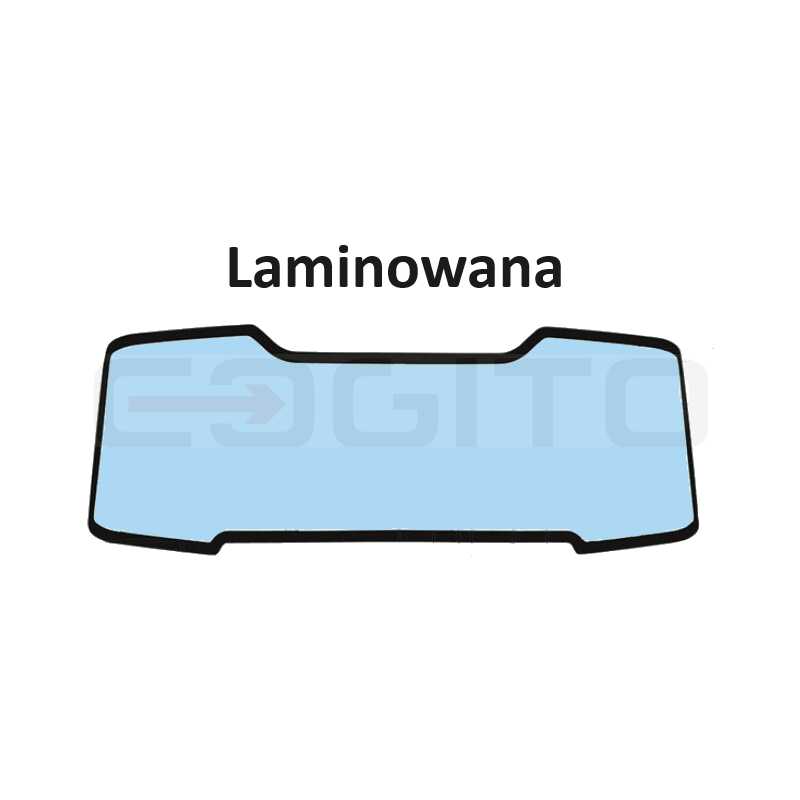 ЛОБОВОЕ СТЕКЛО КАБИНЫ ВОДИТЕЛЯ ЛАМИНИРОВАННЫЙ КРАН MANITOWOC GROVE GMK 6400 (2688 ММ X 948 ММ)