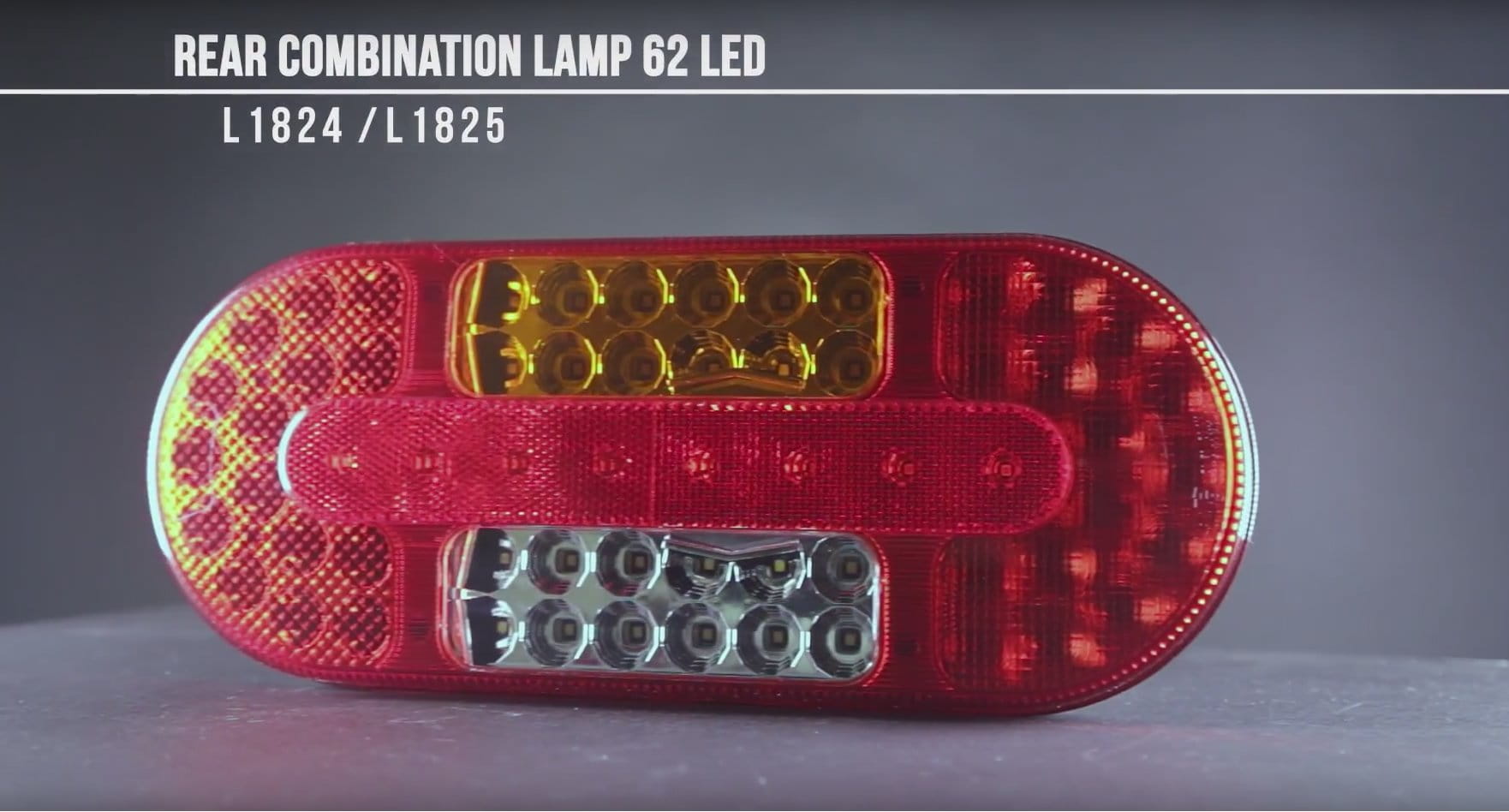 СВЕТОДИОДНАЯ НАКЛАДКА LAMPA LED ZESPOLONA DIODOWA TYLNA L1824 L1825