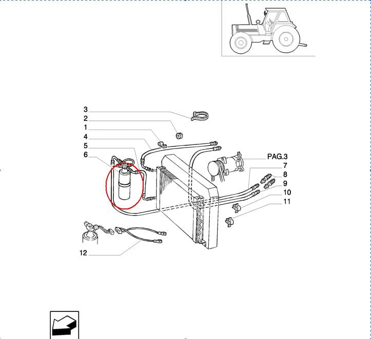 ФИЛЬТР ДЛЯ КЛИМАТ-КОНТРОЛЯ NEW HOLLAND 5166852