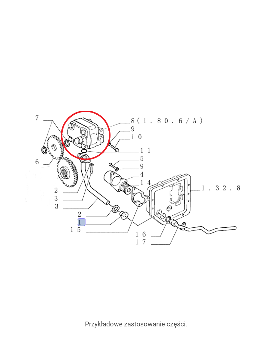 Гидравлическая помпа New Holland CNH 5161711