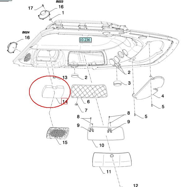 ФИЛЬТР ДЛЯ КАБИНКИ NEW HOLLAND CASE 84607214