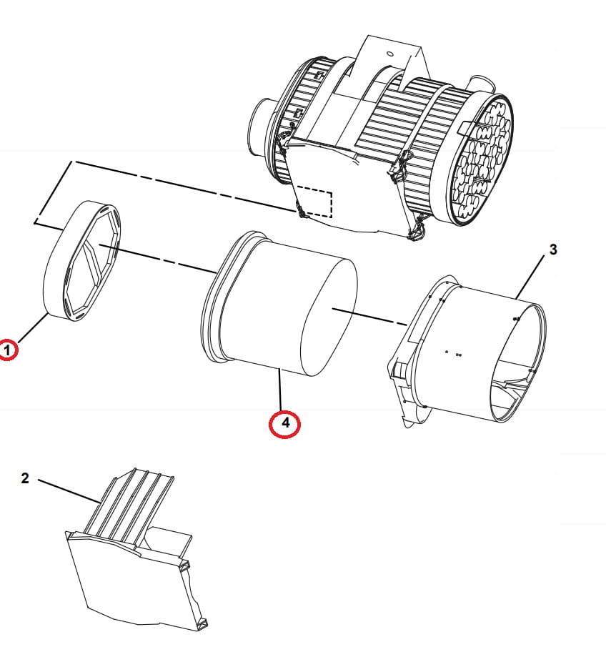 ФИЛЬТРУЮЩАЯ УСТАНОВКА CAT 428 D2 MANN FILTER
