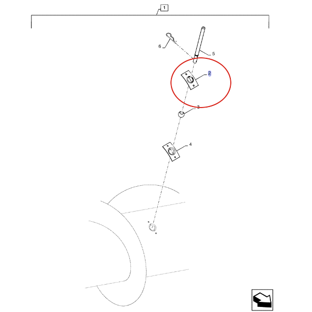 ПОКРЫТИЕ ДЛЯ ПАЛКИ HEDERA NEW HOLLAND 80740602 - 740602